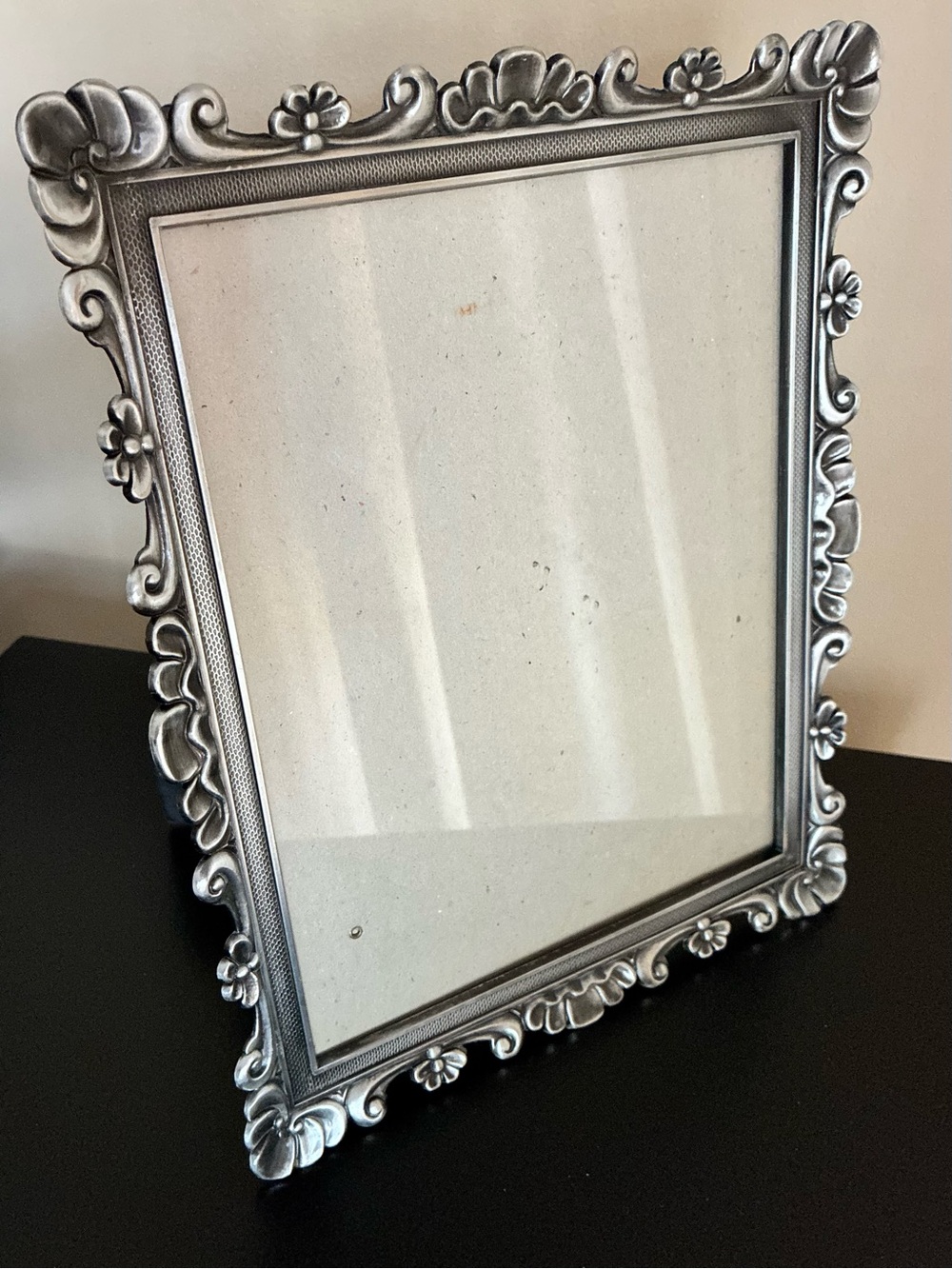 Vintage Ashleigh Manor Pewter Photo Frame, 1990s, 8x10